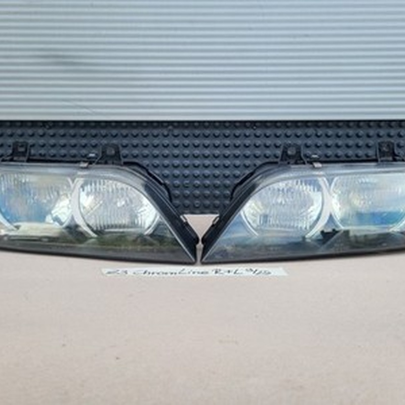 original BMW Z3 Roadster Front Scheinwerfer Set VORNE RECHTS + LINKS Chrom Line