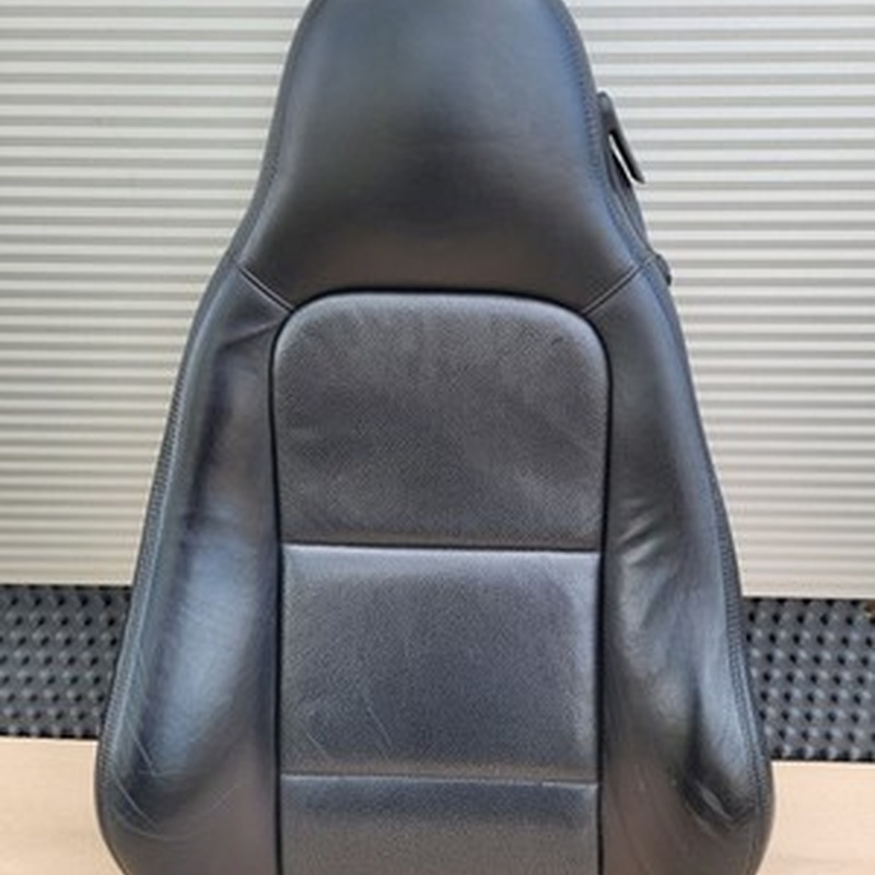 BMW Z3 Roadster Fahrer Sitz Oberteil  Leder Black Rücken Lehne Polster + Heizung