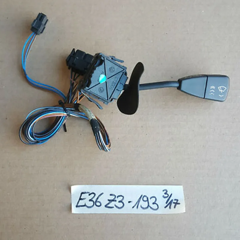 BMW E36 + Z3  Lenkstockhebel  Scheiben Wischer Regen  Schalter 6351193