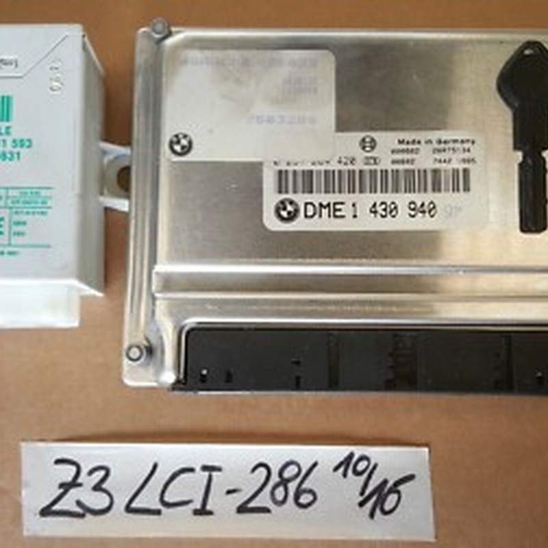 BMW E36 Z3 Facelift Motorsteuergerät 7503286 Grund Modul 1430940 + EWS 4101593