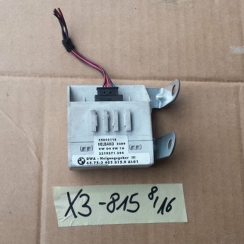 BMW X3 E83 Alarm Neigungsgeber Neigungssensor Neigung Sensor  3405815