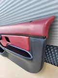 BMW Z3 Roadster  Tür Verkleidung Voll Leder Rot Schwarz R+L + Türgriff ABHOLUNG 