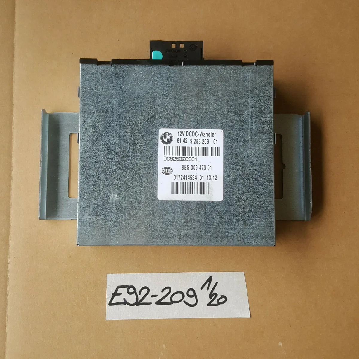 BMW E90 E92 Steuergerät Drehmoment Wandler Getriebe Modul DC/DC-Wandler 9253209