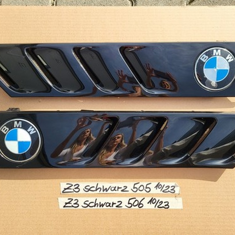 BMW Z3 Roadster Lufteinlass Kiâemen Ziergitter Motorhaube Schwarz R+L