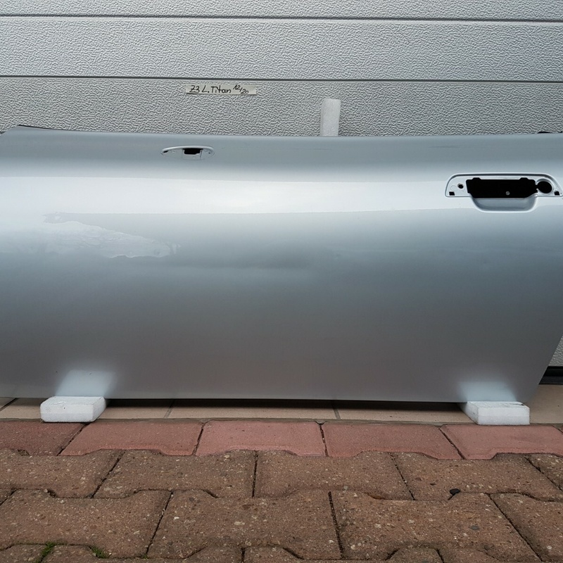 BMW Z3 Roadster Fahrer Tür LINKS Titan Silber Oder blau Beule Kratzer Lackschäde