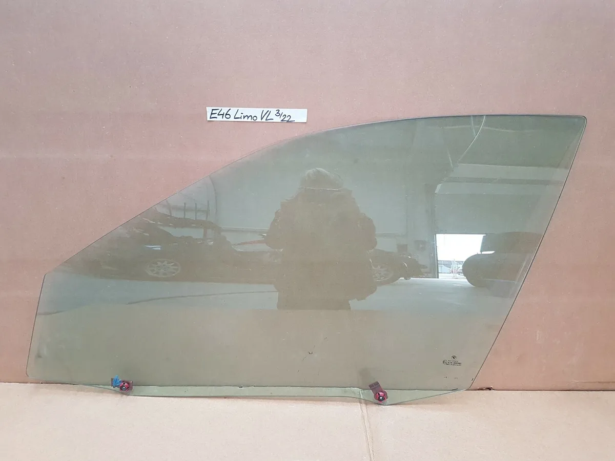 BMW E46 Limo Touring Seiten Scheibe Fenster Glas VORNE LINKS Fahrer Seite ABHOLU