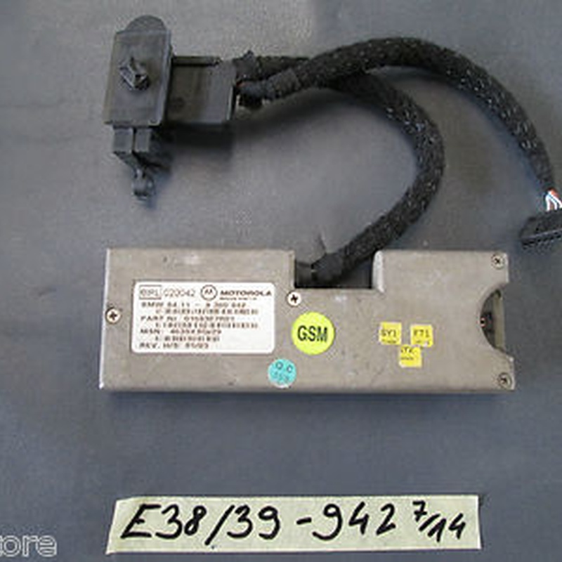 BMW E39 E38 E46 Telefon Interface Motorola / Freisprech Modul Antenne 8380942