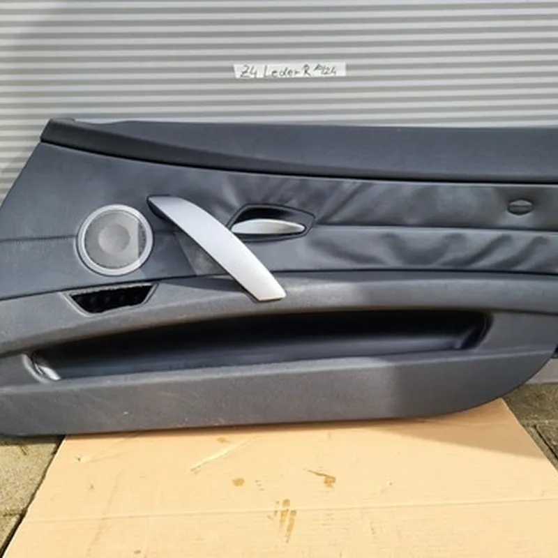 BMW Z4 E85 E86 Tür Verkleidung Türtafel Türpappe Leder RECHTS schwarz