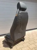 BMW Z4 E85 Fahrer Sitz Leder schwarz  VORNE LINKS  black leather seat ABHOLUNG
