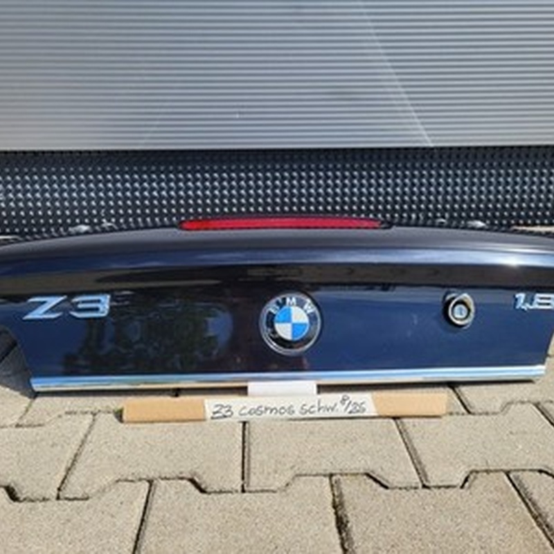 BMW Z3 Roadster Facelift Heckklappe Heckdeckel Kofferraum cosm. Schwarz ABHOLUNG