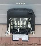 BMW E92 E93 Beifahrer Sitz Rücken Lehne  Leder Bezug Dakota schwarz 9116908