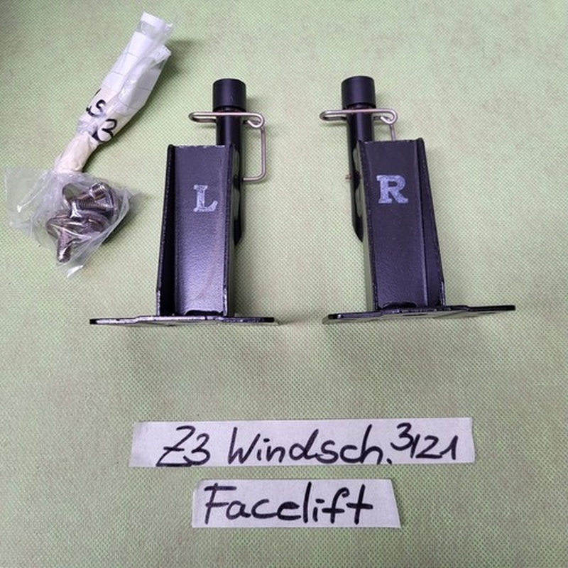 BMW Z3 Roadster Windschott Halter Halterung Windschutz Aufnahme Führung Platte