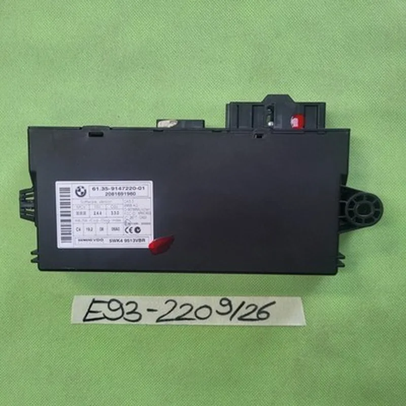 BMW E82 E88 E92 E93 Steuergerät  CAS Modul 9147220 Komfortsteuergerät