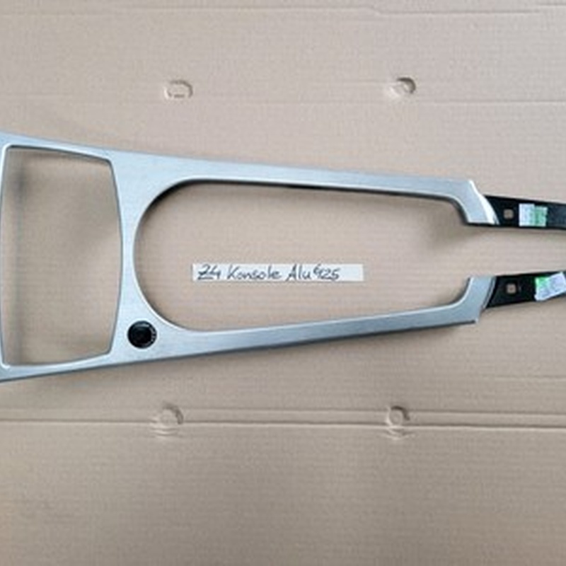 BMW Z4 E85 E86 Mittelkonsole Alu Verkleidung Aluminium Blende Kratzer  6961779
