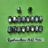 Original BMW E36 E46 E90 E91 Rad Muttern  Radschrauben 18 Stück M12