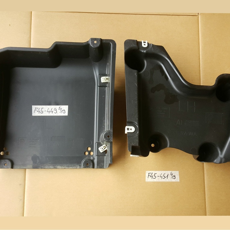 BMW 2er F45 Verkleidung Abdeckung Diffusor links 7373449 Träger 7373451