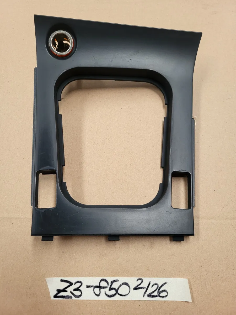 BMW Z3 Mittelkonsole Blende schwarz Verkleidung Schaltsack  8398850 Zigaretten A