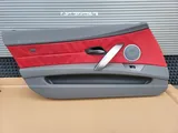 BMW Z4 E85 E86 Fahrer Türverkleidung LINKS Leder Oregon rot grau