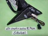 BMW Z4 E85 Seiten Außen Spiegel +  Motor RECHTS Saphir schwarz Black metallic