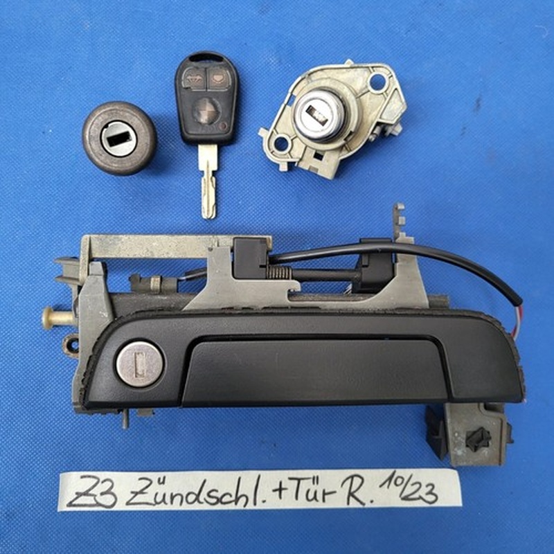 BMW Z3 Türgriff Tür Schloss Zylinder RECHTS + Zündschloss Schlüssel Kofferraum