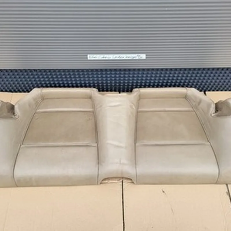 BMW E46 Cabrio Rückbank Rücksitz Bank Sitze HINTEN Leder Beige ABHOLUNG