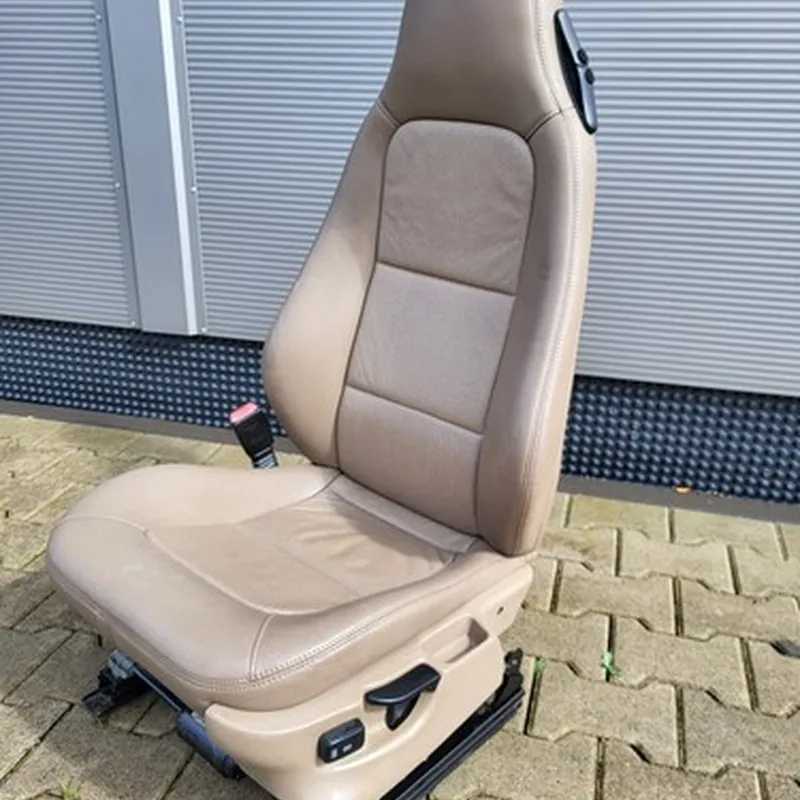 BMW Z3 Roadster Fahrer Sitz Leder beige LINKS mit Motoren ABHOLUNG 