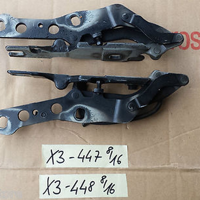 BMW X3 E83 Scharnier Frontklappe Motorhaube rechts + links 3411448 + 3411447