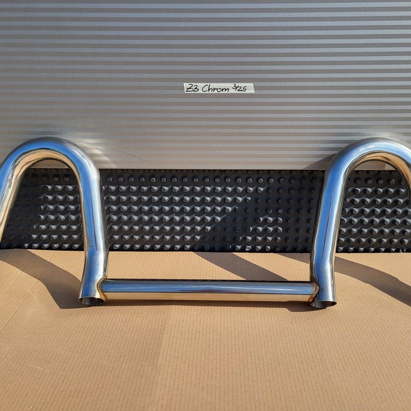 BMW Z3 Roadster Überrollbügel Chrom Überroll Schutz Bügel Edelstahl  Poliert