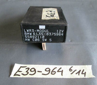 BMW E38 / E39 LWR 3 Modul /  Steuergerät Leuchtweiten Regulierung 8375964