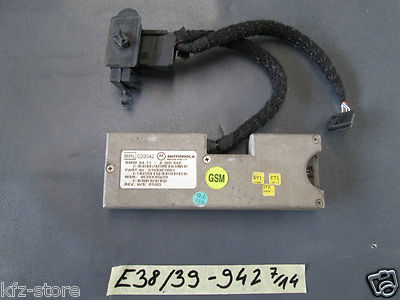 BMW E39 E38 E46 Telefon Interface Motorola / Freisprech Modul Antenne 8380942 – Bild 1