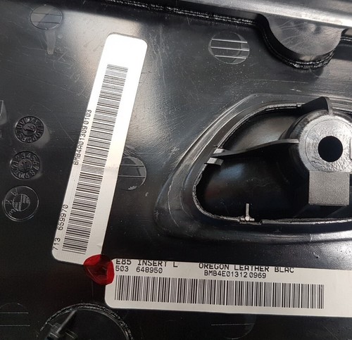 BMW Z4 E85 Beifahrer Sitz Leder Oregon schwarz VORNE RECHTS seat black ABHOLUNG – Bild 12