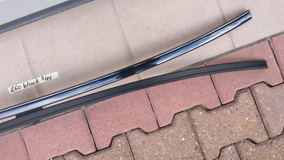 BMW E60 Dach Leiste Dachleisten Zierleisten Dachreling SCHWARZ 7070196 7070195 – Bild 3