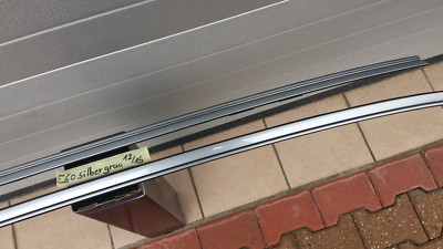 BMW E60 Dach Leiste Dachleisten Zierleisten Dachreling silber grau 7070195 – Bild 2
