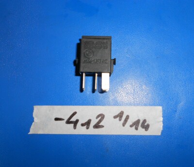 BMW E31 E32 E34 E39 Z3 Minirelais Schliesser schwarz / Diverse Relais 1393412 – Bild 1