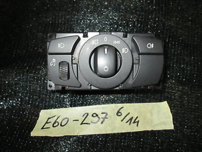 BMW 5er E60 / E61 Lichtschalter / Bedieneinheit Xenon Licht Schalter 6925297 – Bild 1