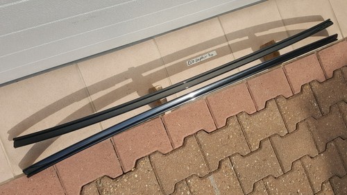 BMW E60 Dach Leiste Dachleiste Zierleiste Dachreling Saphir schwarz RECHTS – Bild 1