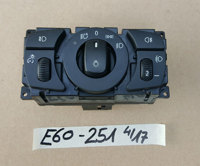 BMW 5er E60 / E61 Lichtschalter LWR / Bedieneinheit Licht 6925251 – Bild 1