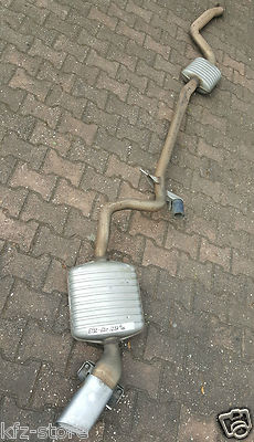 BMW E90 E91 E87 Auspuff Endschalldämpfer 7793620 Mittel Vorschalldämpfer 7793237 – Bild 1