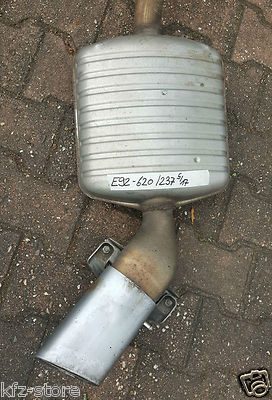 BMW E90 E91 E87 Auspuff Endschalldämpfer 7793620 Mittel Vorschalldämpfer 7793237 – Bild 2