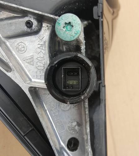 BMW E87 1er Seiten Außen Spiegel RECHTS black Saphir Schwarz metallic 475 – Bild 5