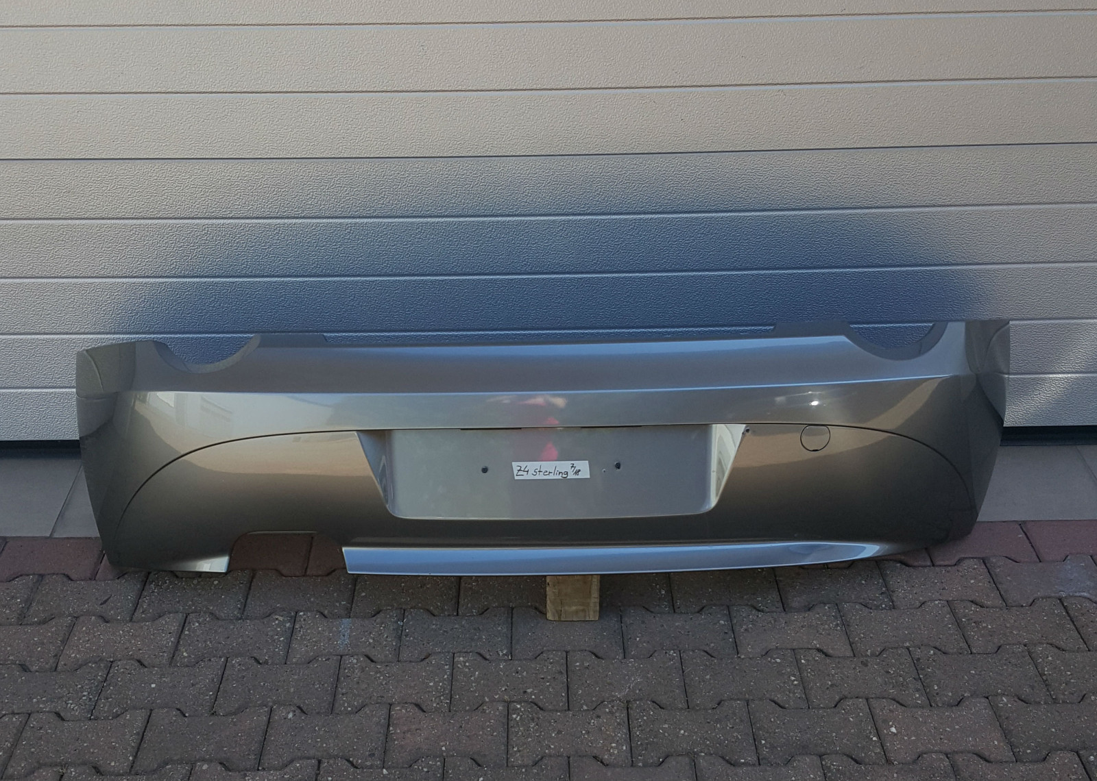BMW Z4 E85 Verkleidung Heckschürze Stoßstange HINTEN sterling grau 472 ABHOLUNG – Bild 2