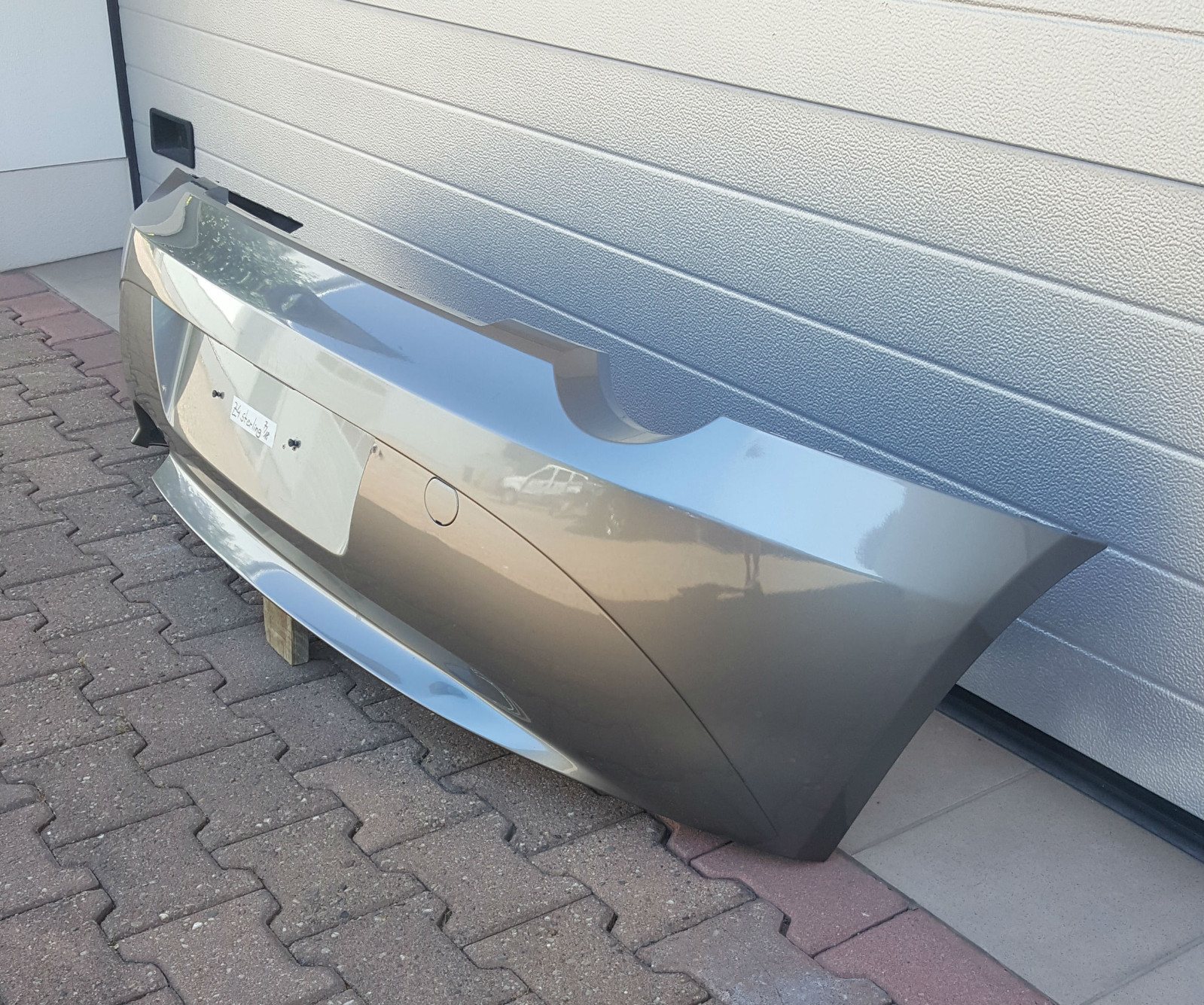 BMW Z4 E85 Verkleidung Heckschürze Stoßstange HINTEN sterling grau 472 ABHOLUNG – Bild 3