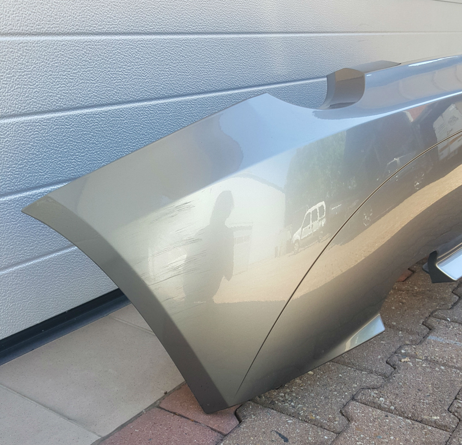 BMW Z4 E85 Verkleidung Heckschürze Stoßstange HINTEN sterling grau 472 ABHOLUNG – Bild 5