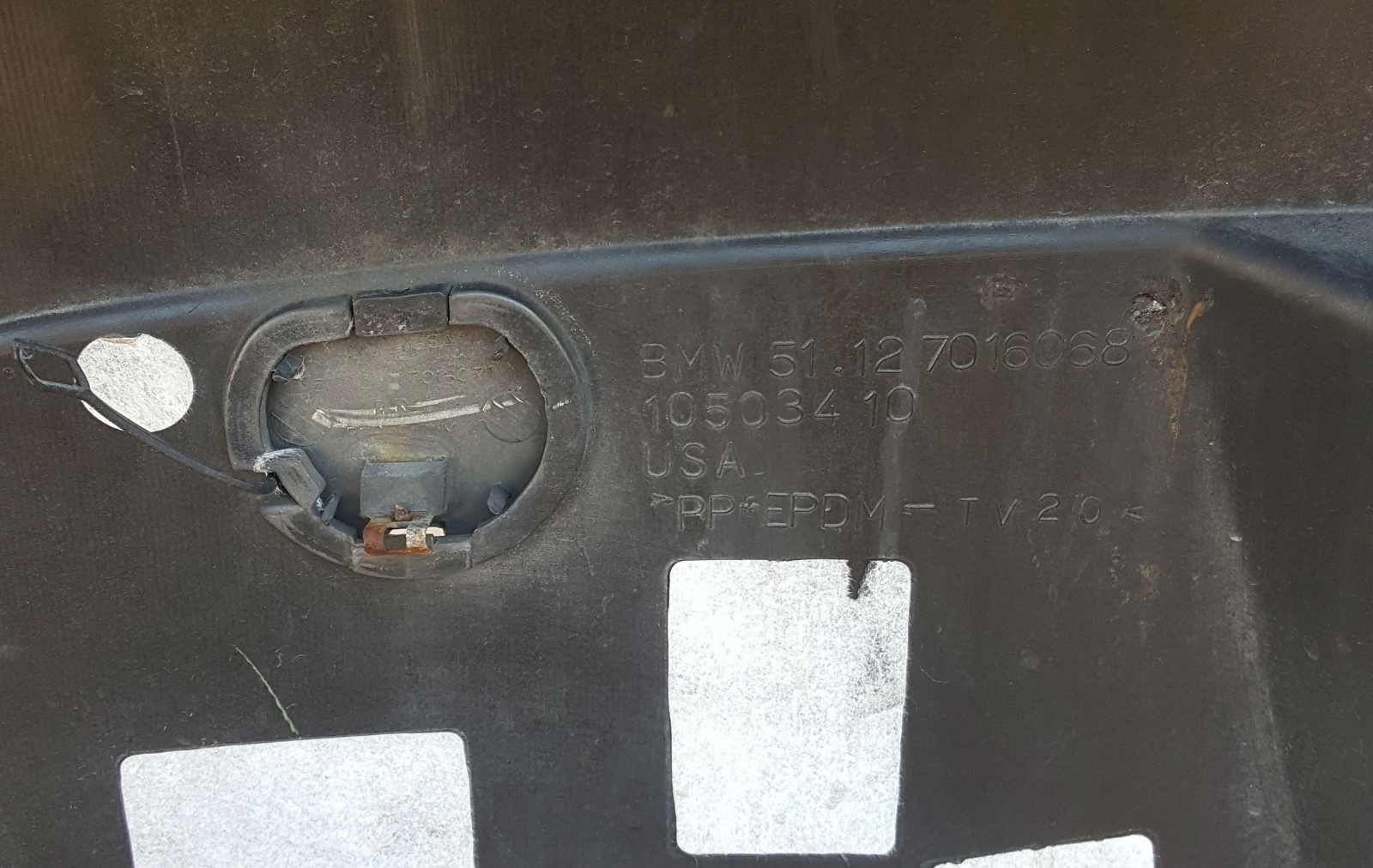 BMW Z4 E85 Verkleidung Heckschürze Stoßstange HINTEN sterling grau 472 ABHOLUNG – Bild 9