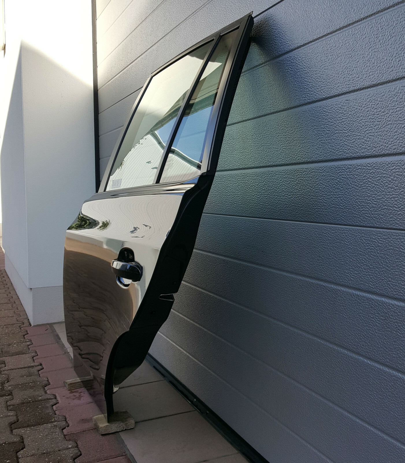 BMW X3 E83 Fahrer Tür HINTEN LINKS black Saphir Schwarz metallic 475 ABHOLUNG – Bild 3