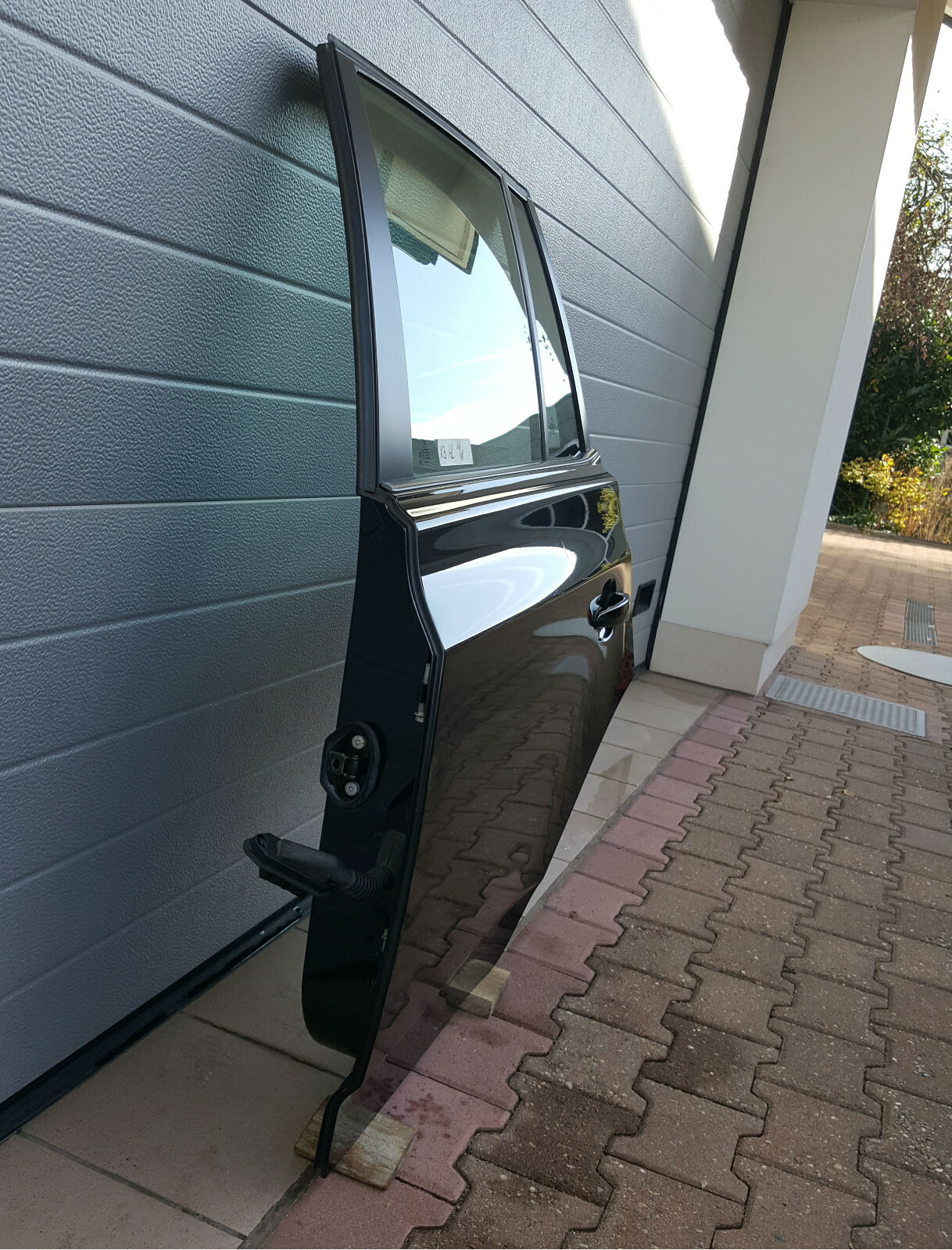 BMW X3 E83 Fahrer Tür HINTEN LINKS black Saphir Schwarz metallic 475 ABHOLUNG – Bild 4