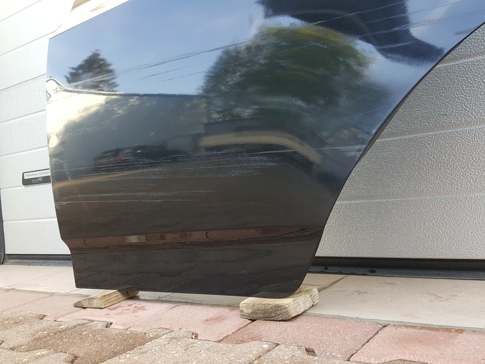 BMW X3 E83 Fahrer Tür HINTEN LINKS black Saphir Schwarz metallic 475 ABHOLUNG – Bild 7