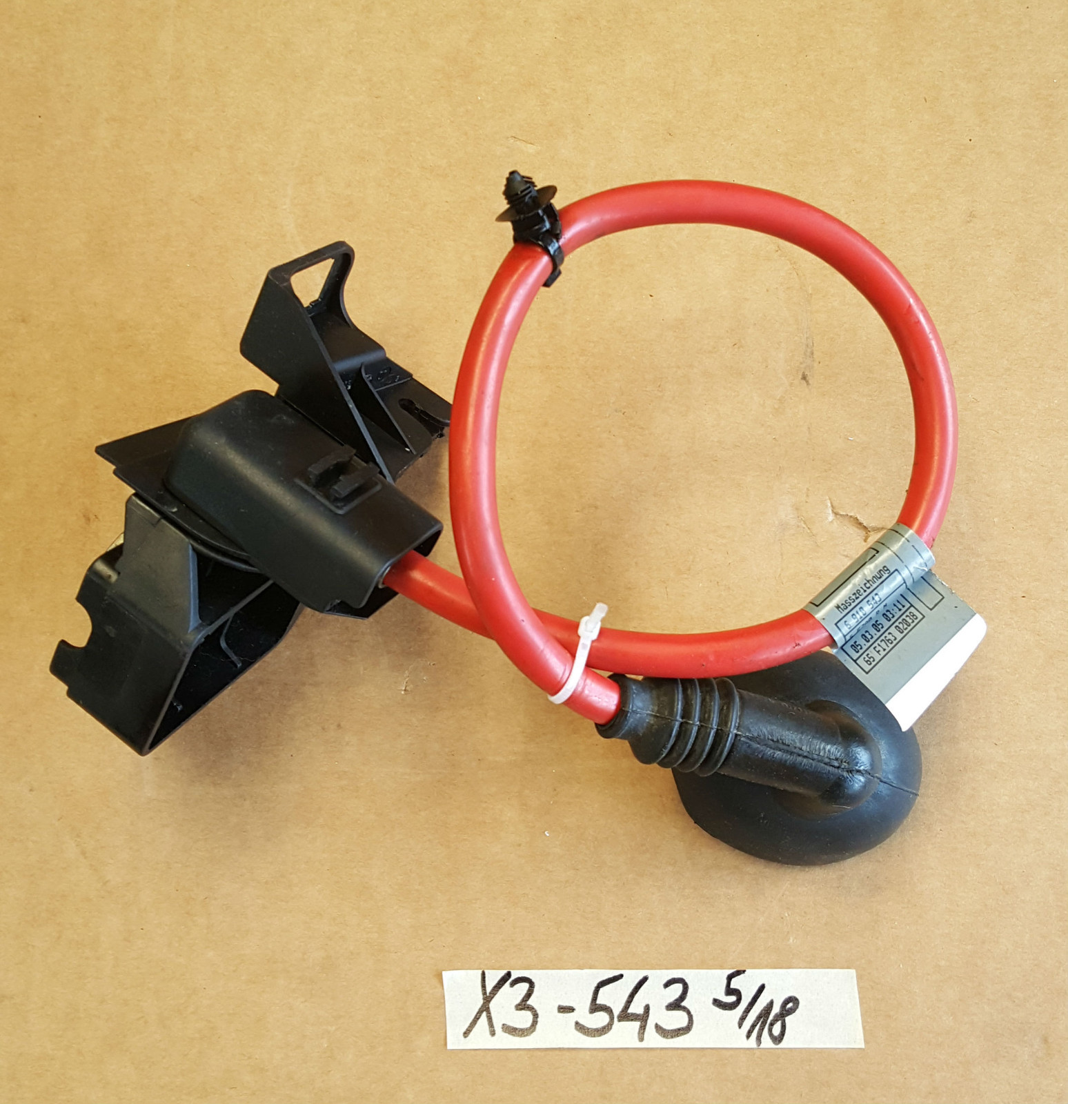BMW X3 E83 Batterie Kabel Plus 6910543 – Bild 1