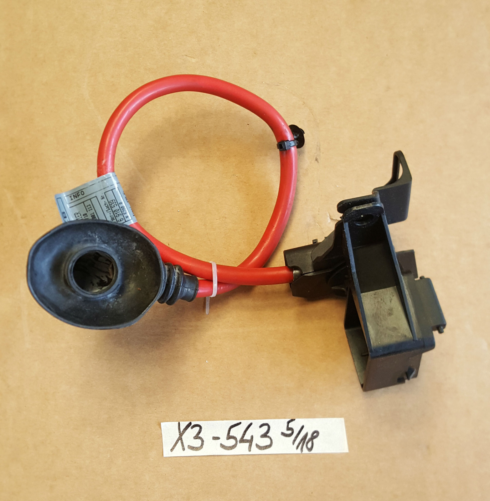 BMW X3 E83 Batterie Kabel Plus 6910543 – Bild 2
