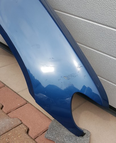 BMW X5 E53 Kotflügel / Seitenwand VORNE RECHTS topas blau Kratzer ABHOLUNG